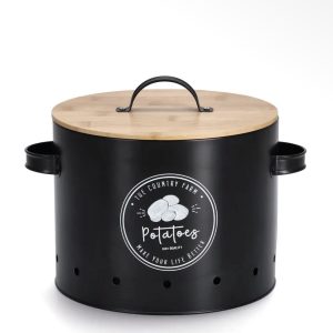 Aardappel voorraad pot